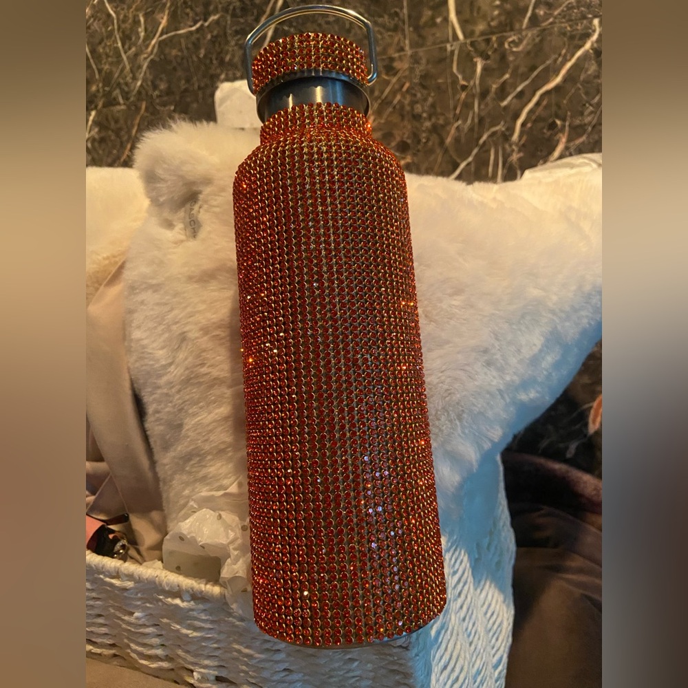 Orange Flame TOMO Water Bottle 🧡
